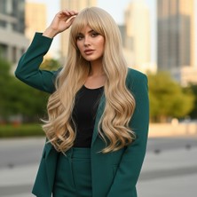 Ergün Collection Kahküllü Uzun Dalgalı Fiber Sen Peruk / Balköpüğü