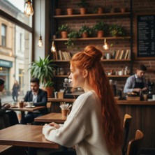 Ergün Collection Fiber Sen Kabarık Dalgalı 8 Parça Çıt Çıt / Bakır