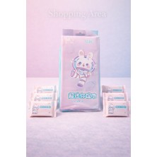 Shopping Area 8’li Mini Paket Kokusuz Islak Mendil Cep Boy Mendil, Çocuk ve Okul Çantası Için Taşınabilir