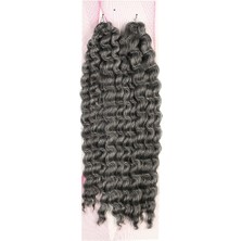 Ergün Collection Nice Bulk Afro Su Dalgası / Gri