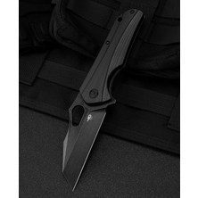 Bestech Knives Bestech Operatör BG36B Siyah G10 Sap D2 Çelik Çakı