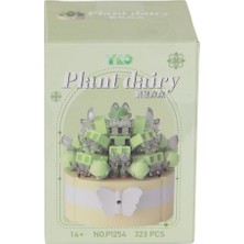 Vagon P1254 Panlos Simülasyon Çiçek Serisi 323 Parça Block Oyuncak