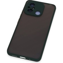 Epilons Redmi 12C Kılıf Montreal Silikon Kapak - Yeşil