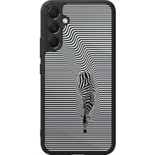 BG AKSESUAR Samsung Galaxy A34 Uyumlu Çizgi Sanatı Tasarımlı Glossy Premium Kılıf