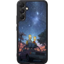 BG AKSESUAR Samsung Galaxy A34 Uyumlu The Simpsons Tasarımlı Glossy Premium Kılıf