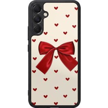 BG AKSESUAR Samsung Galaxy A34 Uyumlu Kurdele Tasarımlı Glossy Premium Kılıf
