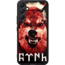 BG AKSESUAR Samsung Galaxy A34 Uyumlu Bozkurt Tasarımlı Glossy Premium Kılıf