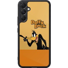 BG AKSESUAR Samsung Galaxy A34 Uyumlu Daffy Duck Tasarımlı Glossy Premium Kılıf