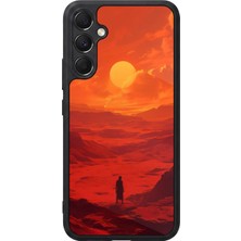 BG AKSESUAR Samsung Galaxy A34 Uyumlu Güneş Tasarımlı Glossy Premium Kılıf