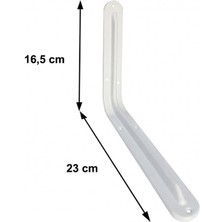 Ergün Collection Raf Altı 7x9 mm Beyaz