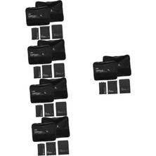 Nuvvo 5 Takım Katlanabilir Saklama Kutusu Kozmetik Saklama Çantası Bagaj Organizatör Çantaları