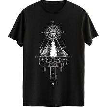 Bigohobi Dijital Baskılı Unisex Tshirt, Günlük Kullanıma Uygun Pamuklu Regular Tshirt