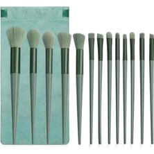 Nuvvo 13 Parça Makyaj Fırça Seti, Fondöten, Pudra, Kapatıcı, Göz Farı, Allık, Vurgulayıcı, Kaş