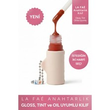 Kadın LA FAE BEAUTE Dudak Parlatıcısı Kılıfı Soft Bej 5 ml Şık ve Minimal Tasarım