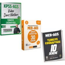 Anla Kazan Yayınları Tonyukuk 2026 Kpss Ags Türkiye Coğrafyası Video Ders Notları & Ags Türkiye Coğrafyası 2'li Deneme Seti