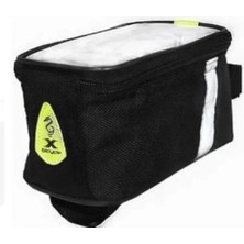 Nuvvo -" Kadro Üstü Çanta - Su Geçirmez/telefon Konulabilir - Siyah