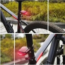 Nuvvo LED Güneş Enerjili Bisiklet Kuyruk Lambası – Güvenli ve Çevre Dostu Sürüş Için