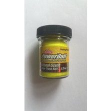 Berkley PowerBait Alabalık Hamur Yemi (Ciğer Aromalı / Sarı Renk)-1633606