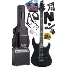 Nuvvo GRX-300-30-AMP Profesyonel Elektro Gitar Seti 30 Watt Gainli Amfi ve Full Set