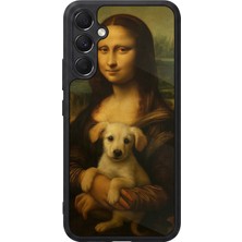 BG AKSESUAR Samsung Galaxy A34 Uyumlu Monalisa Tasarımlı Glossy Premium Kılıf