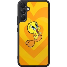 BG AKSESUAR Samsung Galaxy A34 Uyumlu Tweety Tasarımlı Glossy Premium Kılıf