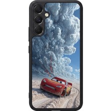BG AKSESUAR Samsung Galaxy A34 Uyumlu Şimsek Mcqueen Tasarımlı Glossy Premium Kılıf