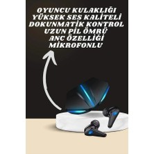 Teknodayım 7 Kordonlu Akıllı Saat ve Oyuncu Kulaklığı Anc Özelliği Kulak Içi Mikrofonlu Sesli Görüş