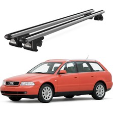 Today Auto Venüs Audi A4 Avant (1995-2001) Uyumlu Gri Ara Atkı Port Bagaj Tavan Barı