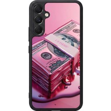 BG AKSESUAR Samsung Galaxy A34 Uyumlu Money Para Tasarımlı Glossy Premium Kılıf