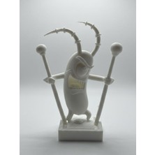 Plankton Dekoratif Figür – 3D Baskı Boyanabilir Koleksiyon ve Hobi Modeli