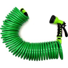Nuvvo Spiral Bahçe Sulama Hortum Seti 15 Metre - Fiskiyeli