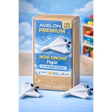 Avelon Premium Mini Drone Figür 10 cm – Koleksiyonluk Drone Oyuncak Uçak Figürü Dekoratif Model