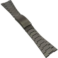 Hasyılmaz Vintage Çelik Saat Kordon 24MM Gri