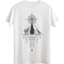 Bigohobi Dijital Baskılı Unisex Tshirt, Günlük Kullanıma Uygun Pamuklu Regular Tshirt