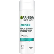 Nuvvo Saf & Temiz Salisilik Izi Karşıtı Gözenek Sıkılaştırıcı Peeling Tonik // Salisilik &