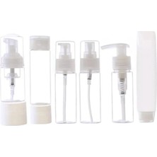 Nuvvo 8ADET Seyahat Boyutunda Boş Kozmetik Şişe Seti Losyon Parfüm ve Temizleyici Için Pratik