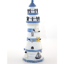 Ergün Collection Ahşap Marin Deniz Feneri Model 8