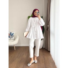 by Nursel Çiçek Kadın Trend Premium Modal Kumaş Lola Gömlek