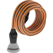 Nuvvo 9334 Sprıngy Hortum Set Makaralı Sihirli Hor. 1/2"-5.15 mt Uzar Başlangış Seti,askılı ve Duş