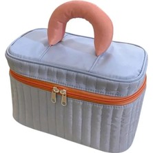 Nuvvo Büyük Kapasiteli Taşınabilir Makyaj Çantası Seyahat Için Su Geçirmez Kozmetik Düzenleyici