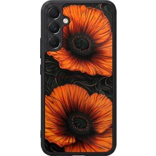 BG AKSESUAR Samsung Galaxy A34 Uyumlu Botanik Tasarımlı Glossy Premium Kılıf