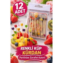 Party Express Dekoratif Küçük Boy Kürdan - Renkli Küp