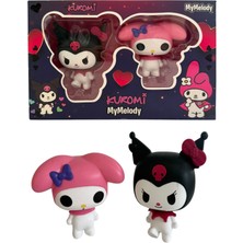 UDATOYS Kuromi My Melody Pop Oyuncak Karakter Figür 2'li Set 10CM