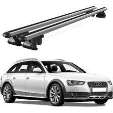 Today Auto Venüs Audi A4 Allroad (2009-2016) Uyumlu Gri Ara Atkı Port Bagaj Tavan Barı