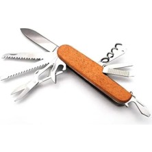 Nuvvo Ahşap Outdoor Kamp Cep Çakısı