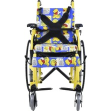 Kensa K-090 Alüminyum Çocuk Tekerlekli Sandalye Bas-Çıkart Teker