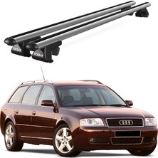 Today Auto Venüs Audi A6 Allroad (2000-2005) Uyumlu Gri Ara Atkı Port Bagaj Tavan Barı