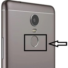 OEM Lnvo K6 Note Parmak Izi Siyah (K53A48)