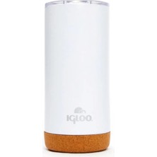 Nuvvo Çelik Mug Termos - Igloo - Cork - 500ML - Beyaz - 205695