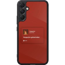 BG AKSESUAR Samsung Galaxy A34 Uyumlu Sarki Sozleri Tasarımlı Glossy Premium Kılıf